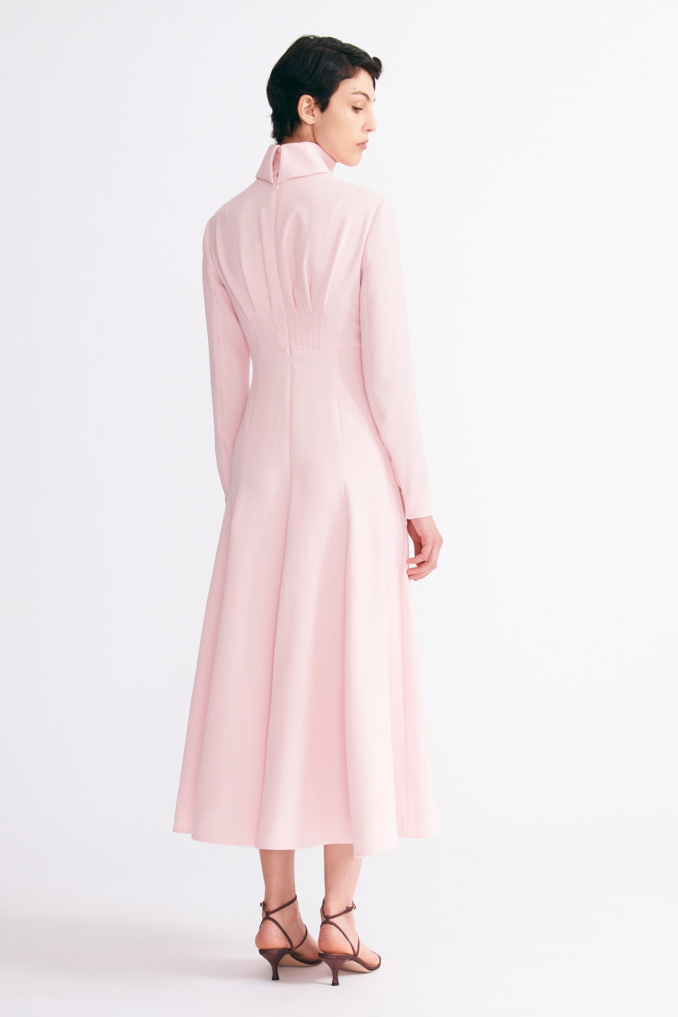 Oakley Peony Double Crepe Dress | Emilia Wickstead