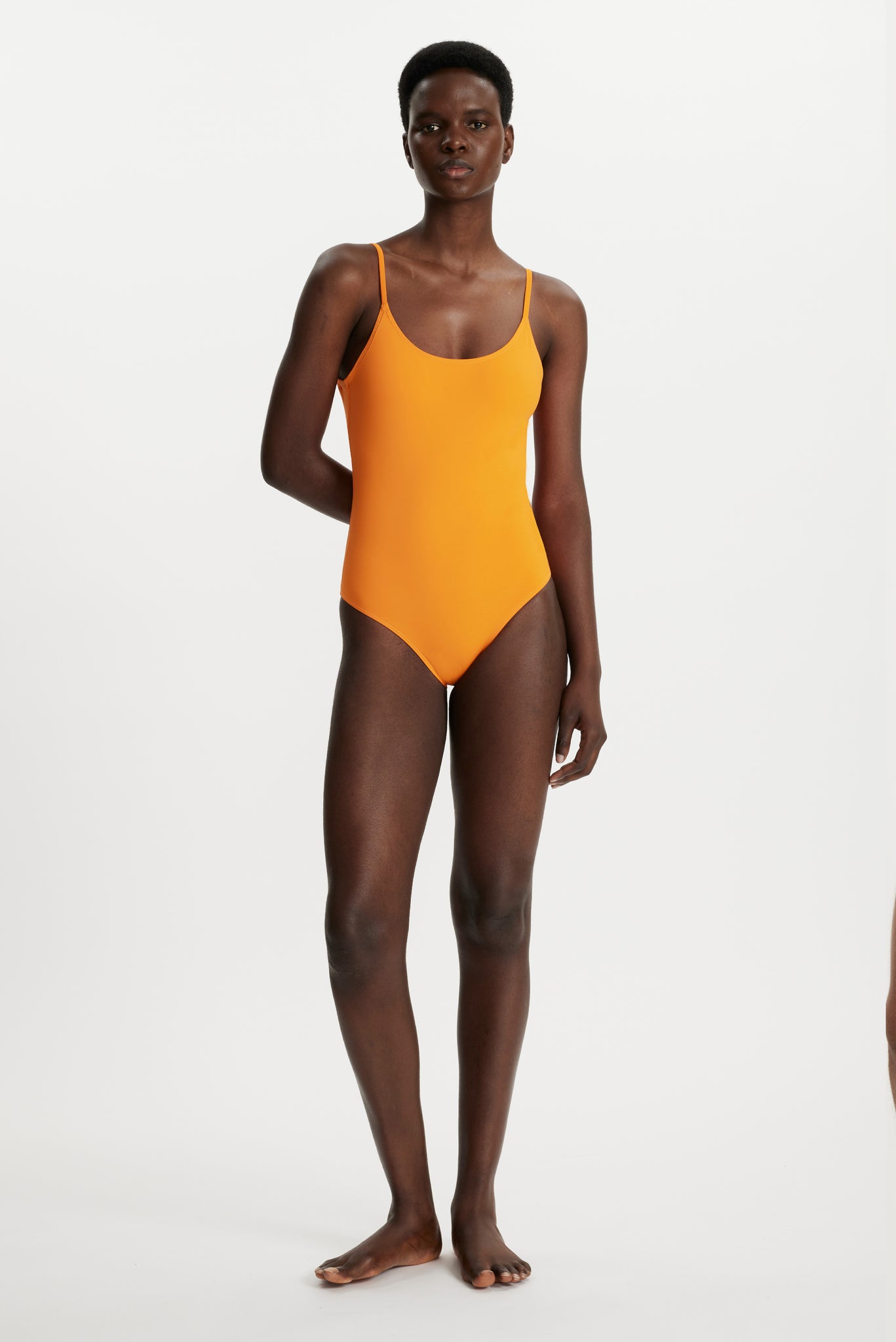 Ortega Orange Swimsuit | Emilia Wickstead X Passalacqua