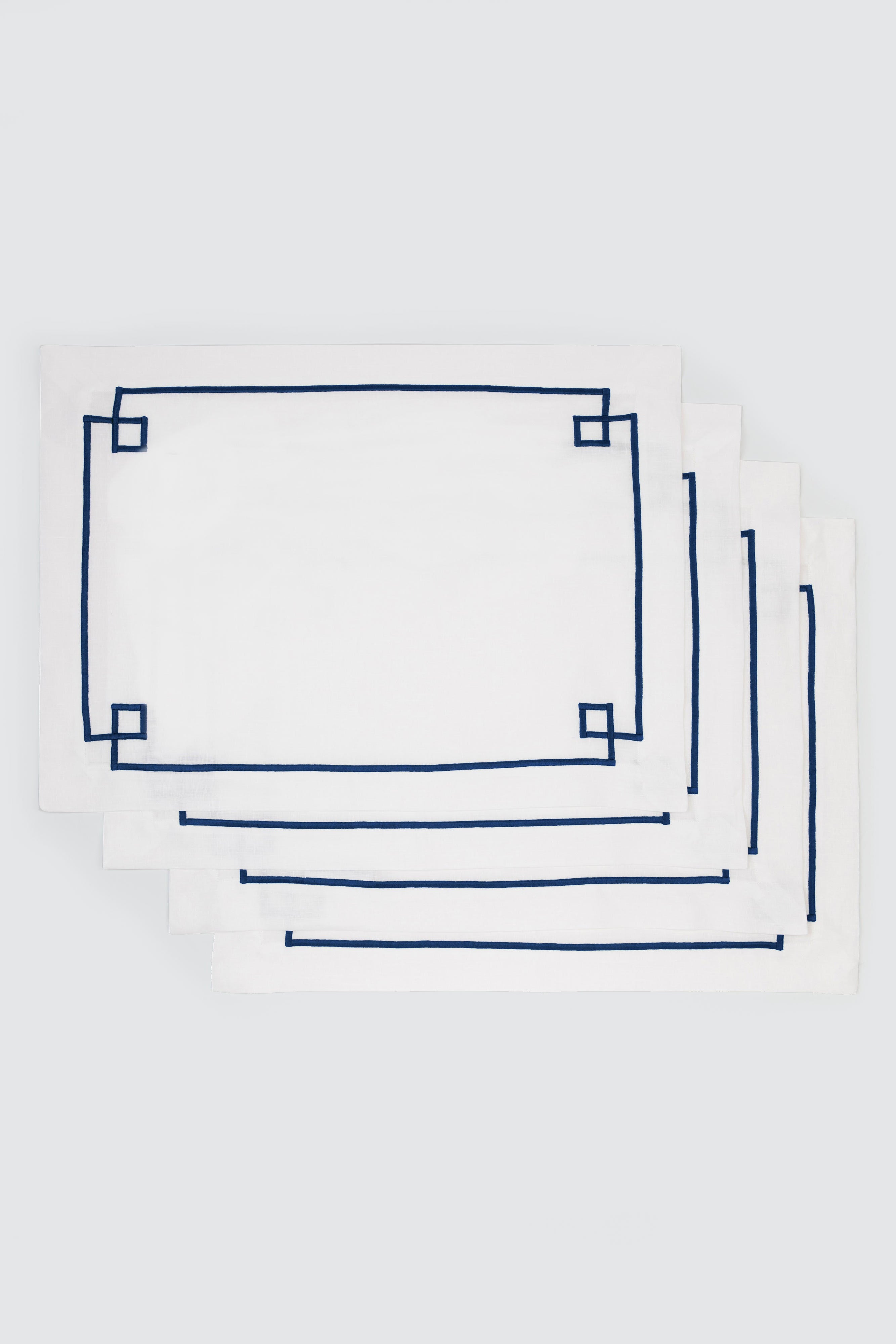 Set 4 Inverted Aztec Placemats