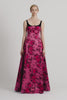 Adalia Dress in Mauve Pink Festive Bouquet Taffeta Faille | Emilia Wickstead