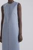 Amon Embellished Dress In Baby Blue Doppio Satin | Emilia Wickstead