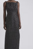 Karolyn Dress In Black Disco Tweed - Emilia Wickstead