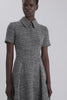 Jody Dress In Ivory & Black Boucle Tweed - Emilia Wickstead