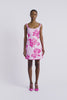 Tillie Dress | Fuchsia Pink Floral Printed Mini Dress | Emilia Wickstead