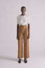 Francis Trousers | Brown Tailored Denim Trousers | Emilia Wickstead