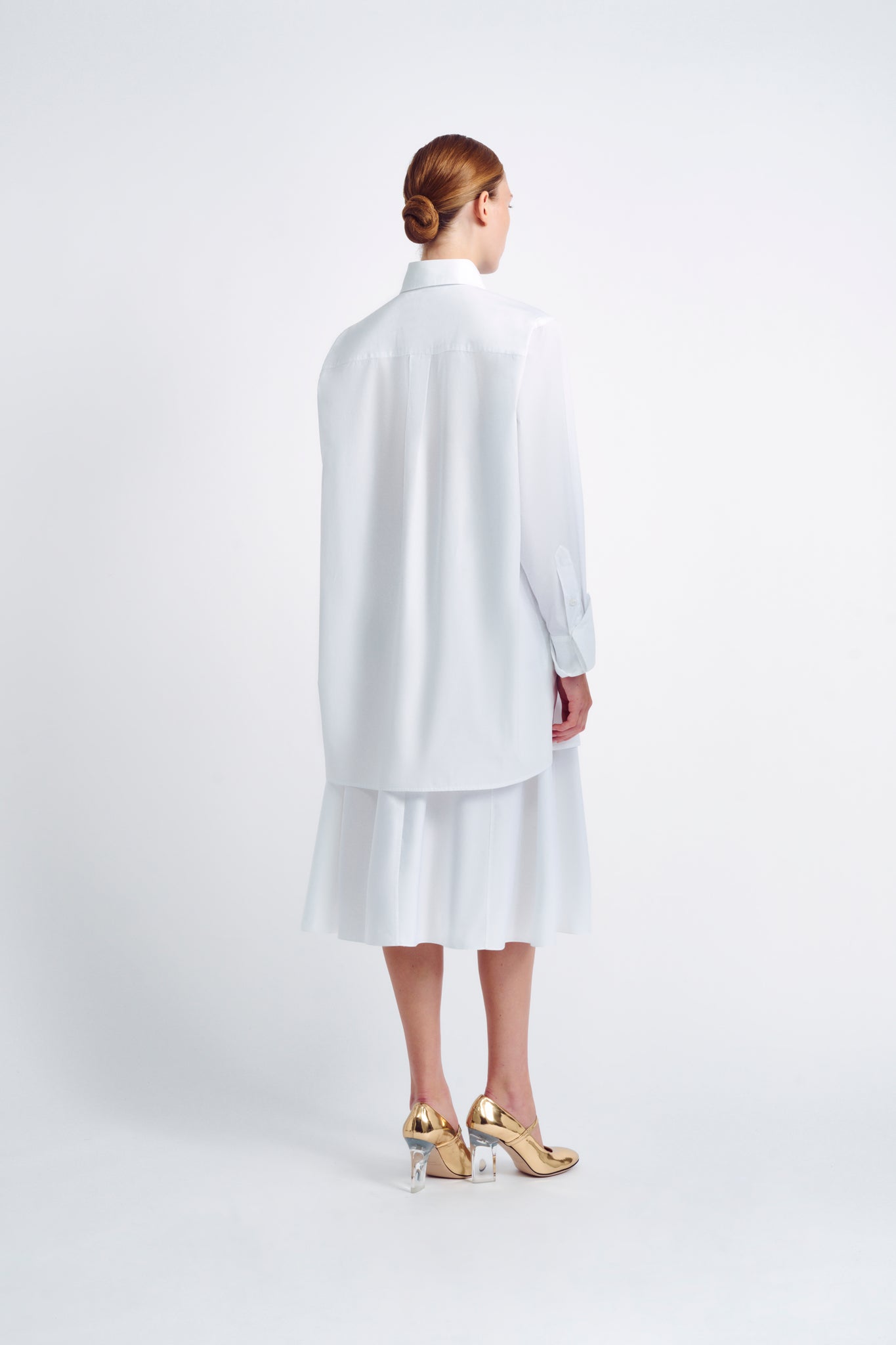 Bexley Shirt | White Oversized Italian Cotton Shirt | Emilia Wickstead