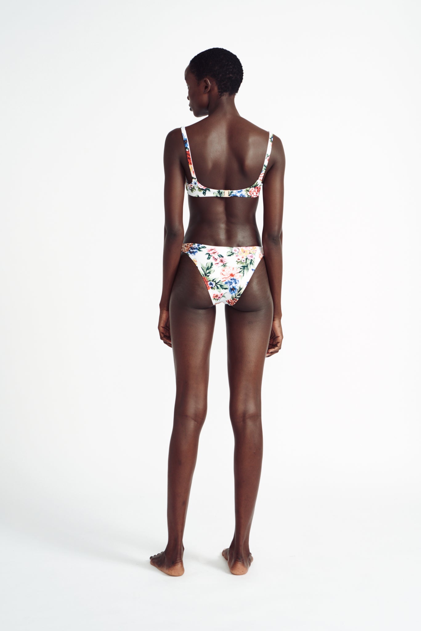 Bea Bikini | Peonies Floral Print Bikini | Emilia Wickstead