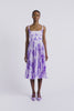 Mona Dress | Lilac Floral Printed Cotton Sun Dress | Emilia Wickstead