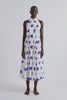 Norika Dress | Blue Rose Print Cotton Sun Dress  | Emilia Wickstead