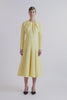 Belgium Dress | Lemon Yellow Double Crepe Dress | Emilia Wickstead