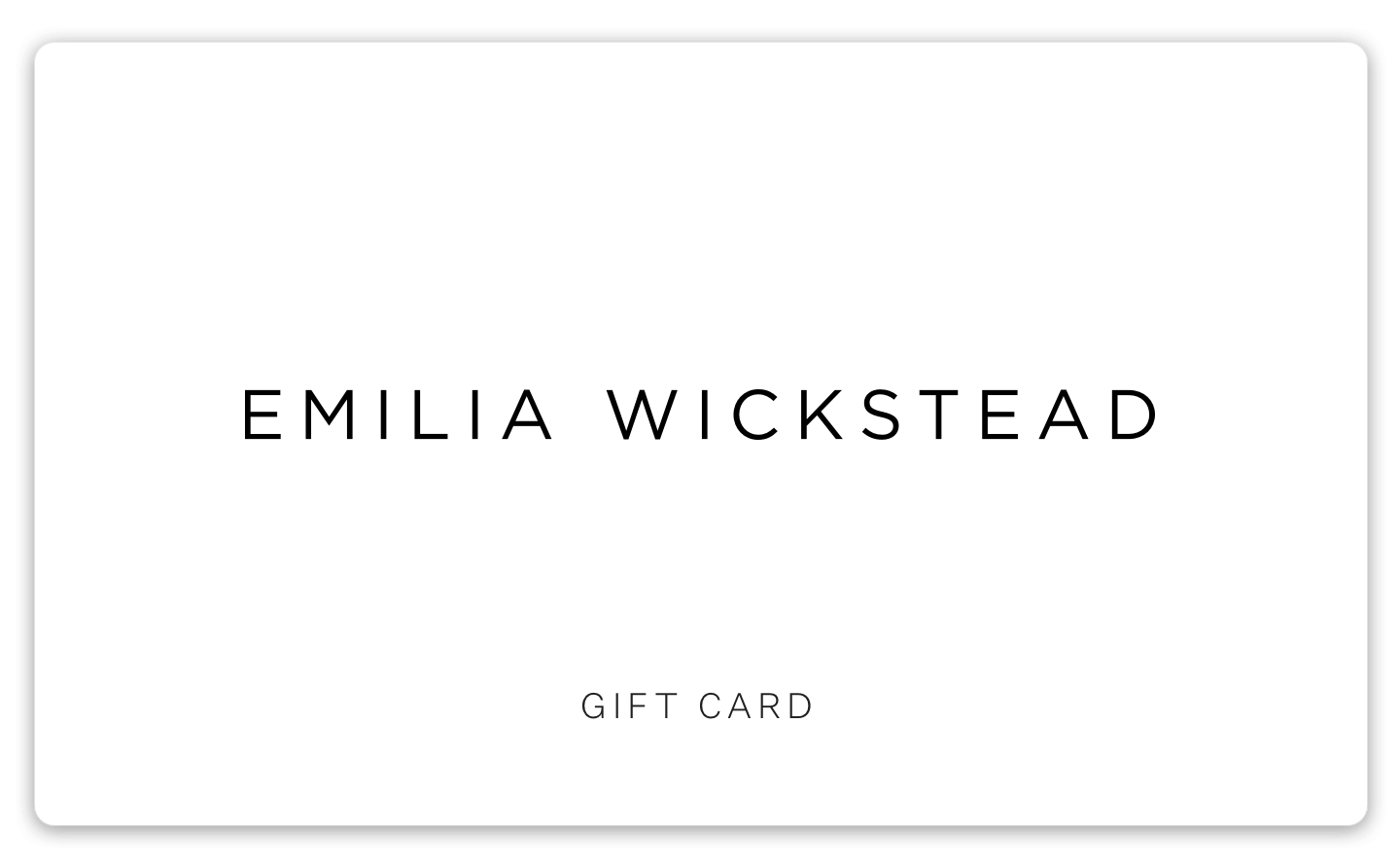 Emilia Wickstead Gift Card| Emilia Wickstead | Emilia Wickstead